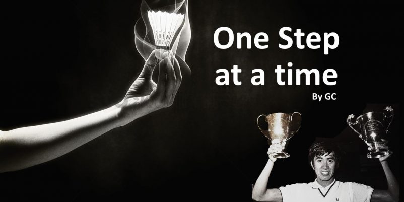 ONE STEP AT A TIME ONE STEP AT A TIME